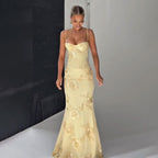 Rückenfreies Abendkleid