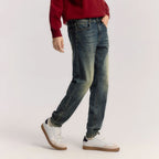 Stretchjeans mit schmal zulaufender Passform