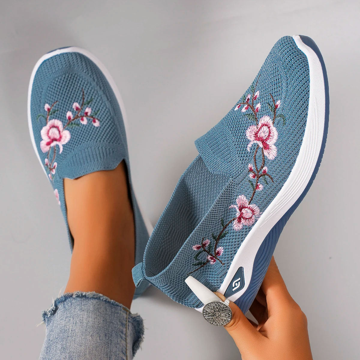 Atmungsaktive Leichte Freizeitsneaker