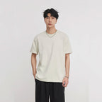 Sommer T Shirt mit Rundhalsausschnitt