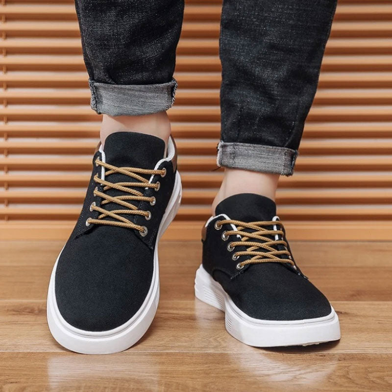 Atmungsaktive Canvas Freizeit Sneaker