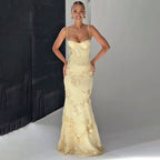 Rückenfreies Abendkleid