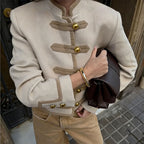 Kurze Vintage Jacke mit Taschen