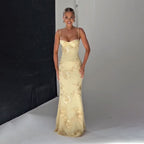 Rückenfreies Abendkleid