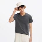 Baumwoll-T-Shirt in Slim-Fit-Passform