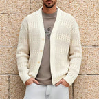 Vintage Strick Cardigan mit V Ausschnitt