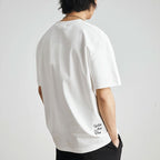 Besticktes, locker sitzendes Sommer-T-Shirt