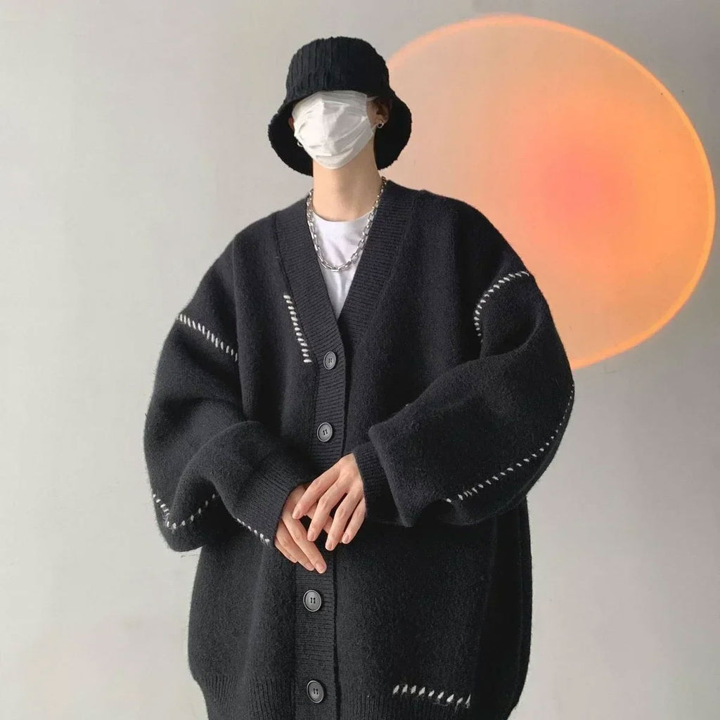Retro Strick Jacken Cardigan