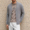 Vintage Strick Cardigan mit V Ausschnitt